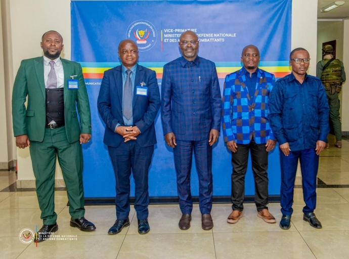 Les élus nationaux du Sud-Kivu sollicite un renforcement militaire auprès du VPM Guy Kabombo